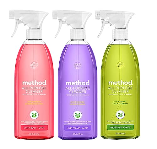 All-Purpose Cleaner Variety Pack | Pink Grapefruit, French Lavender, Lime + Sea Salt, 28 Fl Oz Each, 3 CT