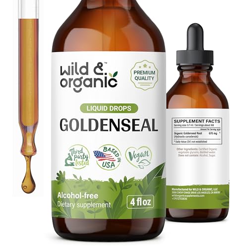 Goldenseal Tincture | Respiratory Support, 4 oz