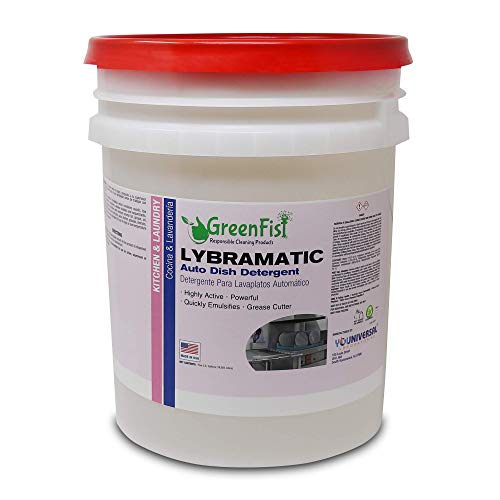 Dishwasher Detergent | Industrial Grade, Ready-to-Use, 5 Gallon Pail