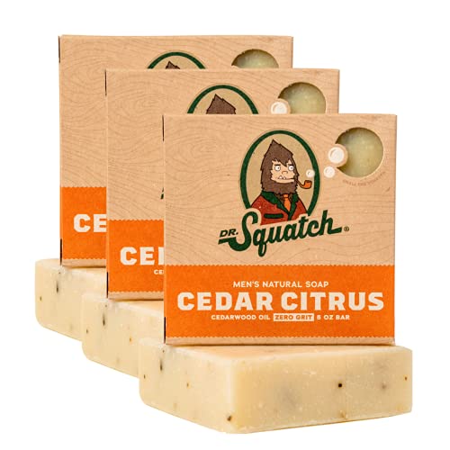 Bar Soap | 3 Pack, Cedar Citrus, All Natural