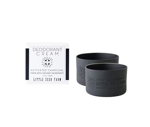 Deodorant Cream | Aluminum Free 2.4 oz Activated Charcoal