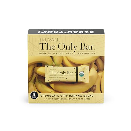 Plant Based Snack Bars | 5g Protein, Organic, Vegan, Dairy-Free, Gluten-Free, 4 Pack