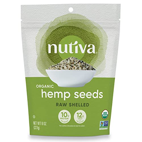 Hemp Seeds | Organic, Non-GMO, 8 Ounce, High Protein, Vegan, Gluten-Free