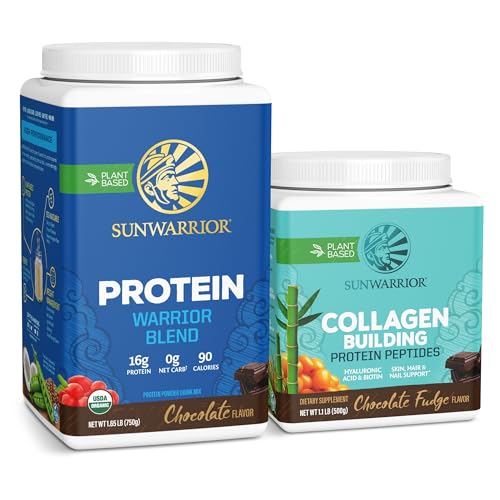 Protein Powder | Vegan, Plant-Based, Vanilla Flavor, 30 Servings  
Collagen Peptide Powder | Vanilla Flavor, 20 Servings