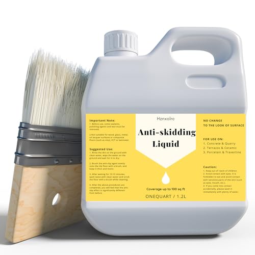 Tile Treatment Liquid | Premium Anti-Slip Coating, Fast Construction, 42 fl oz