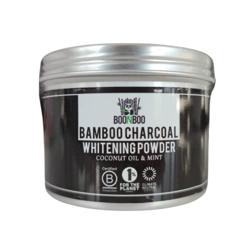 Teeth Whitening Powder | Bamboo Charcoal, 2oz Aluminum Can