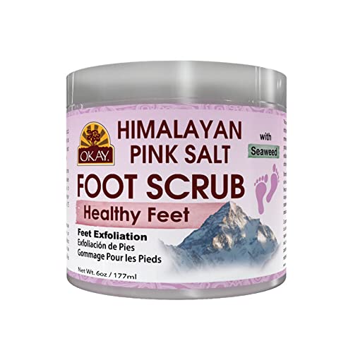 Foot Scrub | Exfoliating Pink Salt, 6 oz