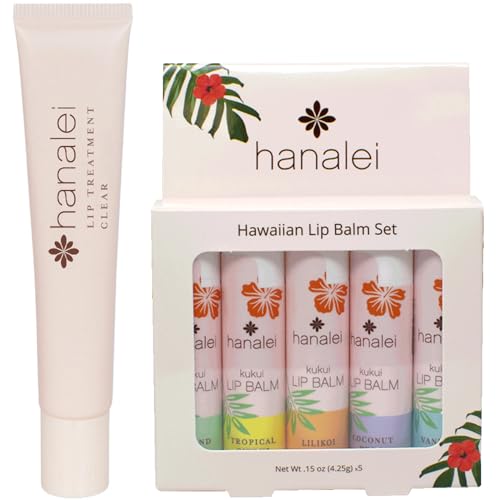 Lip Balm Set | 5-Piece, Made with Hawaiian Botanicals, Cruelty-Free