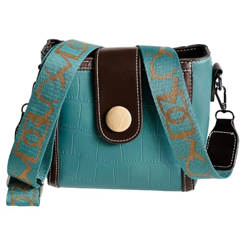 Crossbody Sling Bag | PU Leather, Removable Strap, 5 Pockets