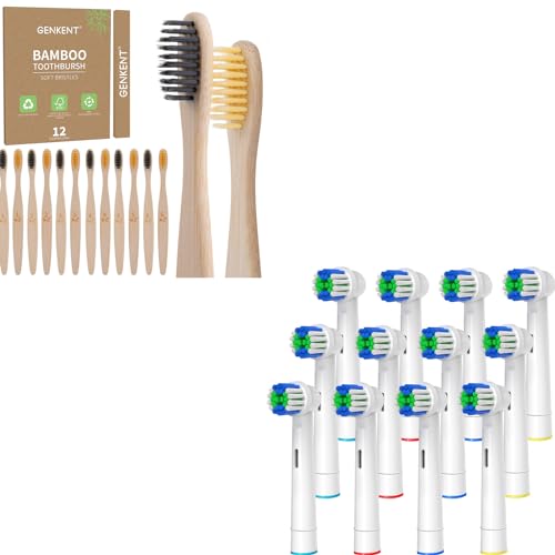 Toothbrush Heads | 12 Pack, Compatible with Multiple Brands