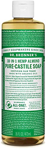 Liquid Castile Soap | Almond Scent - 16 fl oz