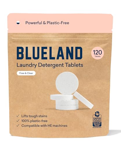 Laundry Detergent Tablets | 120 Count, Plastic-Free, Eco-Friendly