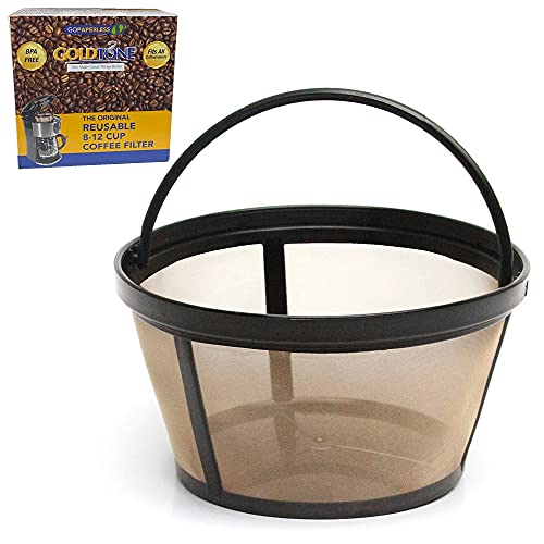 Coffee Filter | Reusable, Flat-Bottom Basket, Fits 8-12 Cup Machines