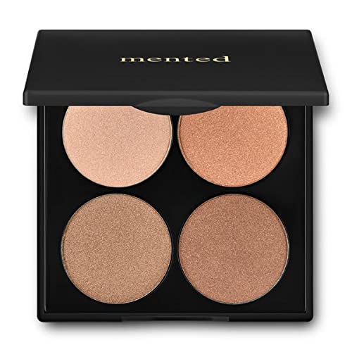 Highlighter Palette | Gold and Bronze Shades, Vegan, Paraben-Free, Cruelty-Free