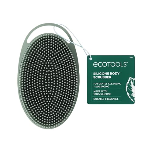 Body Scrubber | Gentle Cleansing & Exfoliating, 2-in-1 Design