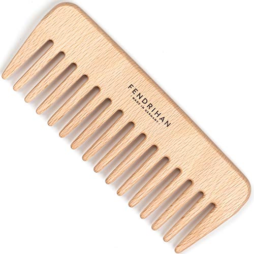 Comb | Wide Teeth, Anti-Static, Smooth Edges, Made in Germany