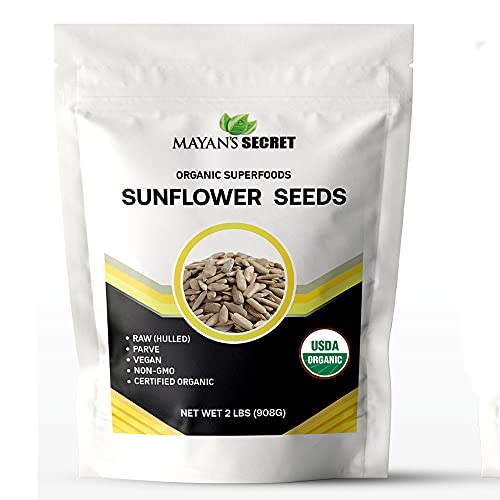 Hulled Sunflower Seeds | Certified Organic, 2 Pounds