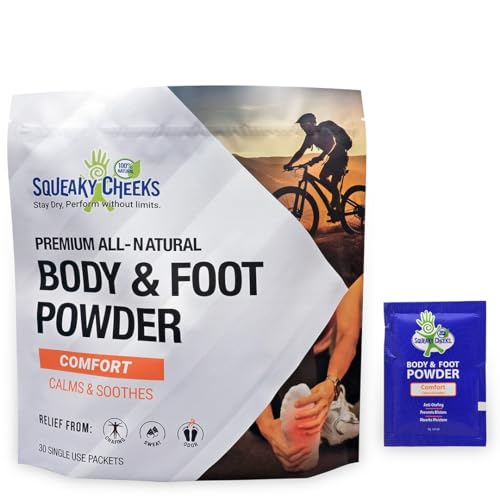 Body Powder | Comfort Blend, Talc-Free, 30 Pack of 6g Sachets