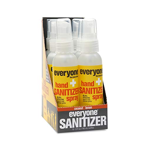 Hand Sanitizer Spray | Coconut and Lemon, Travel Size, 2 Ounce