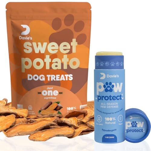 Dog Treats & Paw Balm Bundle | Sweet Potato Flavor, Nourishing Care