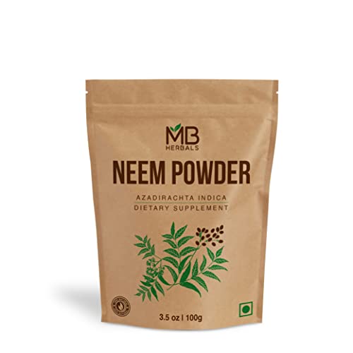 Neem Leaf Powder | Wildcrafted, 3.5 oz, Skin & Hair Detox