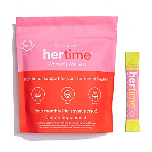 Hormone Balance Supplement | PMS Relief, 15 Drink Packets, Sugar Free, Strawberry Lemonade