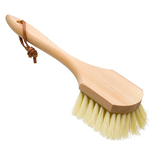 Garden Brush | Tampico Fiber, Oiled Beechwood Handle, Made in Germany