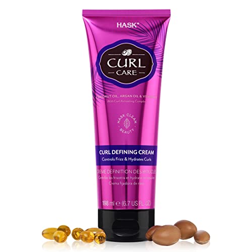 Curl Defining Cream | Vegan Formula, Color Safe, Sulfate-Free, Paraben-Free