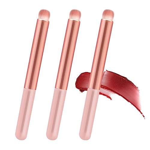 Lip Brush Set | 3PCS, Multi-purpose Applicators for Lipstick and Gloss