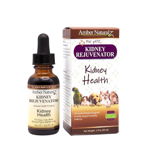 Pet Supplement | Herbal Blend for Kidney Support, 1 fl oz Glass Bottle