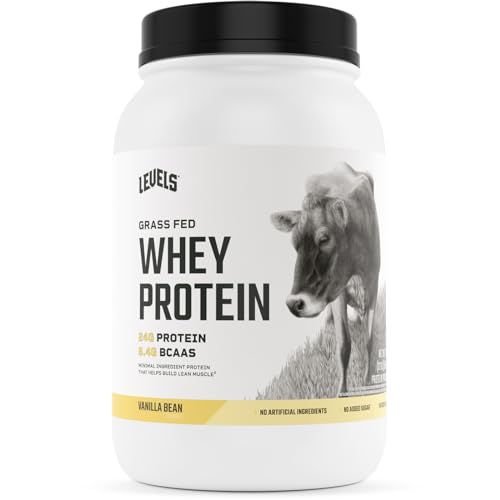 Whey Protein Powder | Grass Fed, 24g Protein, Vanilla Bean, 2 lb