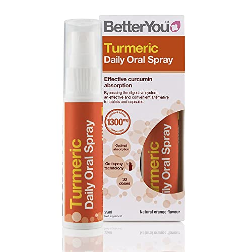 Turmeric Oral Spray | Natural Orange Flavor, 0.85 oz