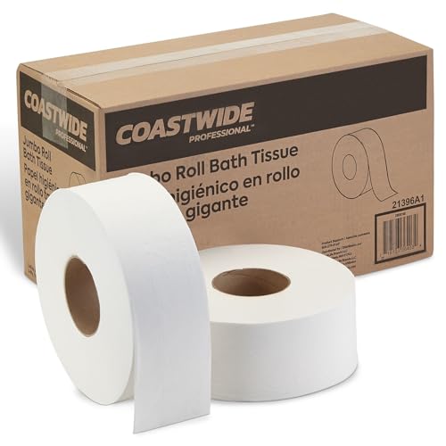 Toilet Paper | 2-Ply, Jumbo Roll, 6 Rolls per Case