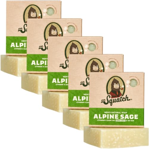 Bar Soap | 5-Pack, All Natural, Alpine Sage Scent