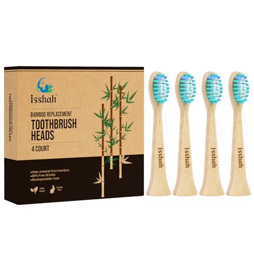 Toothbrush Replacement Heads | FSC Certified, PETA Approved, 4 Count