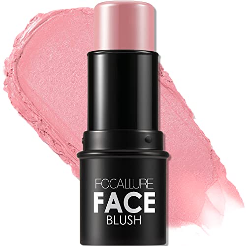 Cream Blush | Buildable, Matte & Dewy Finish, Lightweight Multi Stick, Baby Pink