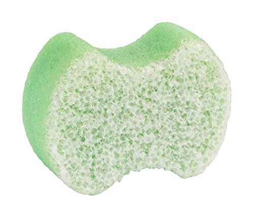 Foot Buffer | Exfoliating Sponge with Tea Tree Oil, Green Apple Scent, 2 oz.