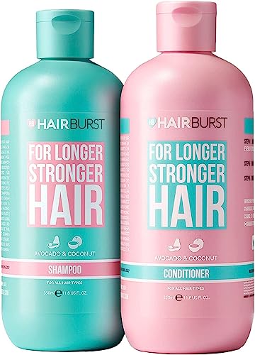 Strengthening Shampoo & Conditioner | Aids Hair Growth, Reduces Shedding, 95% Natural Ingredients