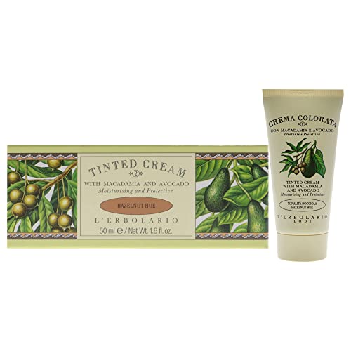 Tinted Face Cream | Macadamia & Avocado, Hazelnut Hue - 1.6 oz