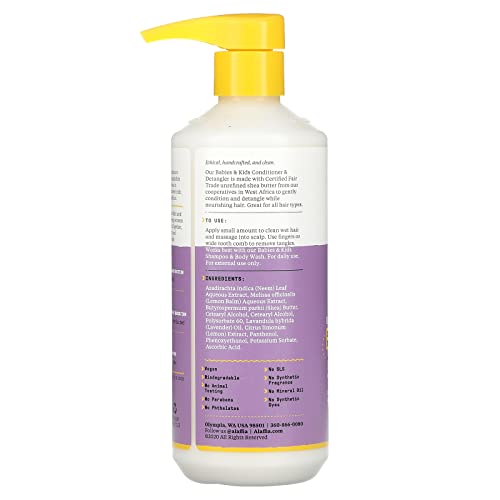 Kids Conditioner & Detangler | Lemon Lavender, 16 FZ