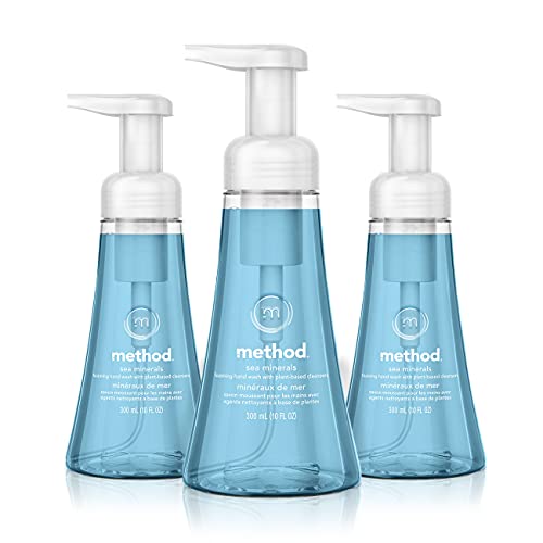 Foaming Hand Soap | Sea Minerals, Paraben and Phthalate Free, Biodegradable Formula, 10 fl oz, Pack of 3