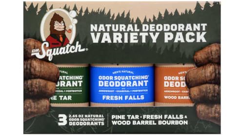 Deodorant | Variety Pack, 2.65 oz (3 Pack)