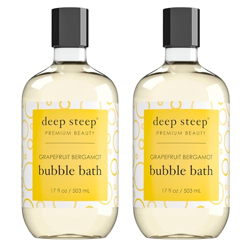 Bubble Bath | 17 Ounce, Pack of 2, Grapefruit Bergamot