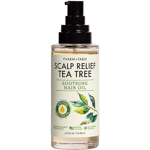 Hair Oil | Itchy Scalp Relief, Infused with Tea Tree Oil, 100ml