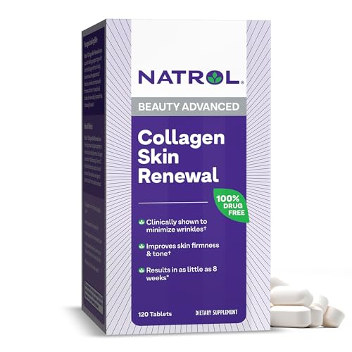 Dietary Supplement | Collagen Skin Renewal, 120 Tablets, Up to 40 Day Supply