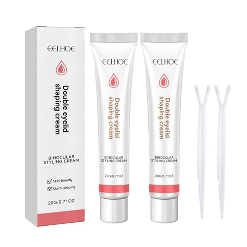 Double Eyelid Cream | Long Lasting, Waterproof, 2 Pack