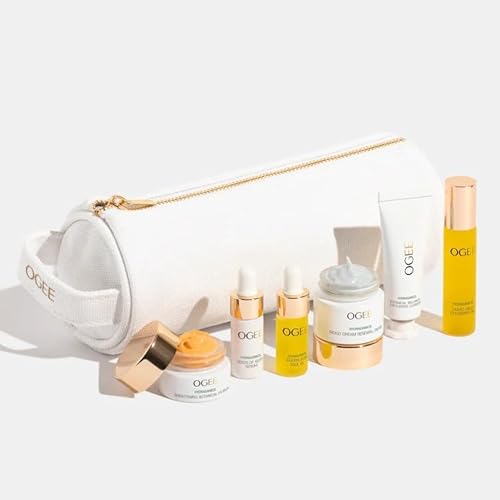 Skincare Gift Set | Travel-Friendly Sizes, Includes Hyaluronic Acid Serum, Eye Balm & More