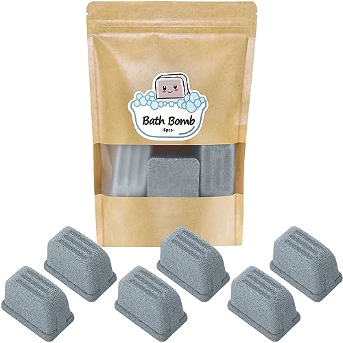 Bath Bombs | Toaster Shape, 50g, 6 Pack, Fizz Effect