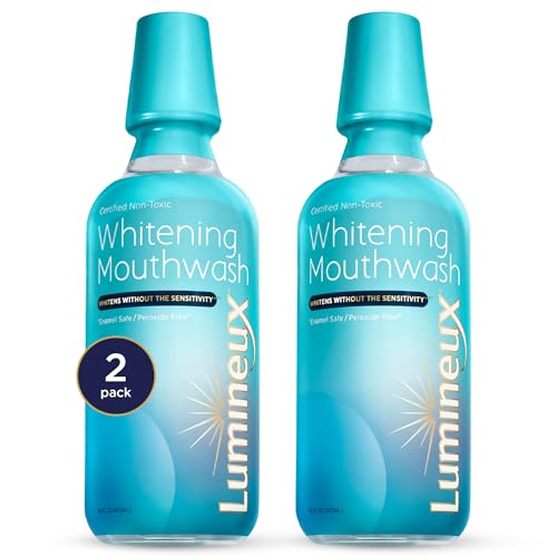 Mouthwash | 16 Oz, Peroxide Free, Enamel Safe, Non-Toxic, Alcohol & Fluoride Free