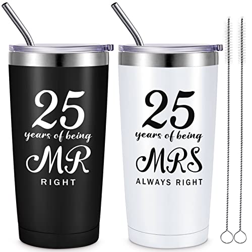 Coffee Mug Set | 20 oz, 2 Pcs, Anniversary Gift for Couples